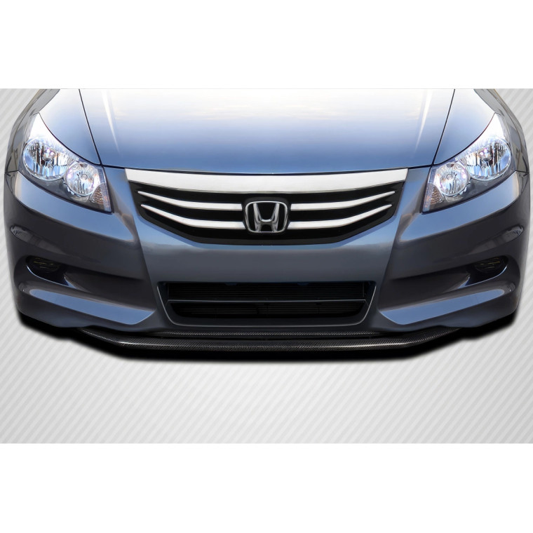 2011-2012 Honda Accord 4DR Carbon Creations Ergo Front Lip Spoiler Air Dam - 2 Pieces - image 1