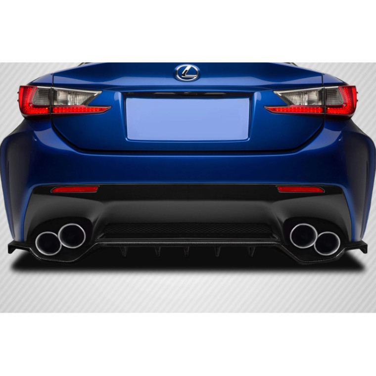 2015-2019Lexus RC-F Nexos Rear Diffuser - 1 Piece - image 1