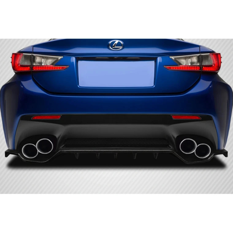 2015-2019Lexus RC-F Nexos Rear Diffuser - 1 Piece - image 1
