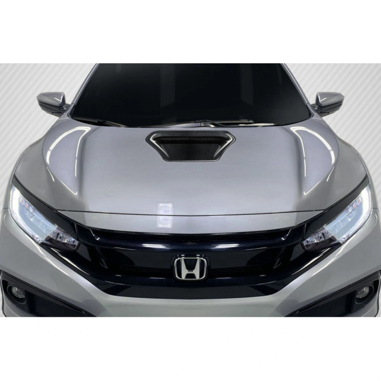 2017-2021 Honda Civic Type R OEM Look Hood Scoop - 1 Piece - image 1