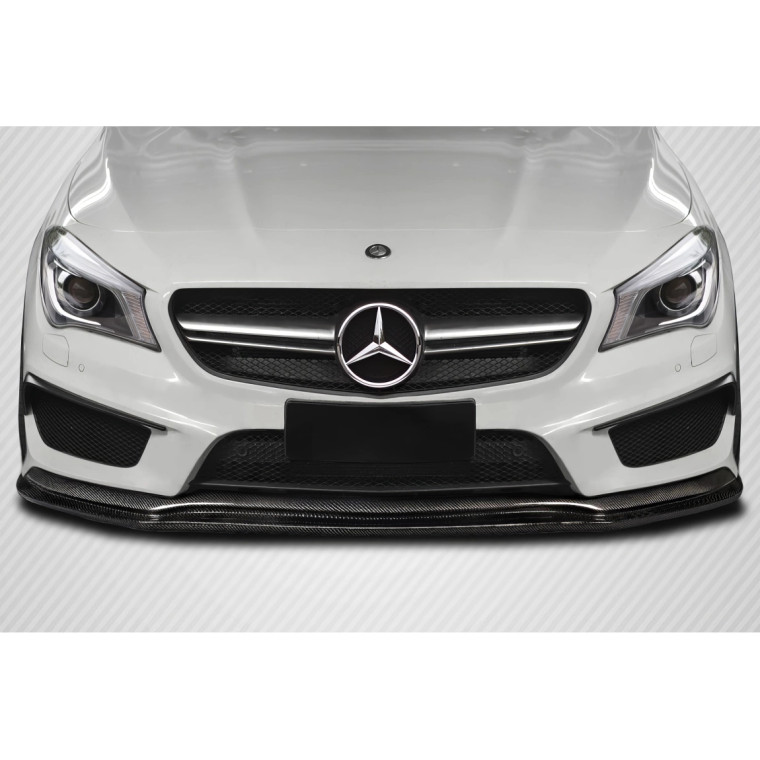 2014-2016 Mercedes CLA Class Carbon Creations Reactor Front Lip Spoiler Air Dam - 1 Piece - image 1