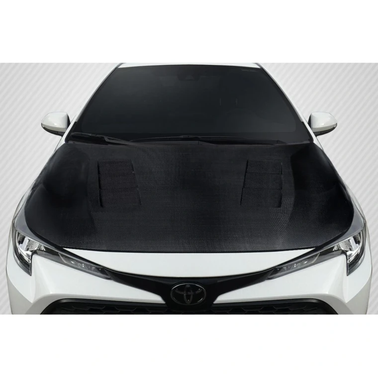 2020-2025 Toyota Corolla Hatchback / 2020-2022 Corolla Sedan Velocity Hood - 1 Piece - image 1