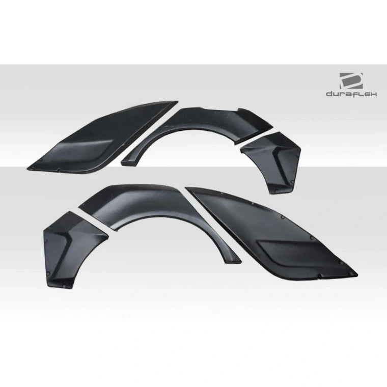 2016-2021 Honda Civic HB Speedster Widebody Rear Fender Flares - 6 Pieces - image 1