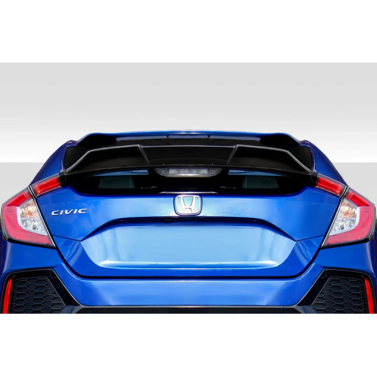 2016-2021 Honda Civic HB Duraflex Speedster Widebody Rear Wing Spoiler - 1 Piece - image 1