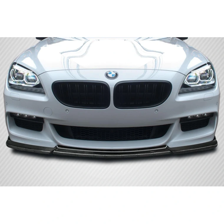 2011-2019 BMW 6 Series HMS Carbon Fiber Front Lip - image 1