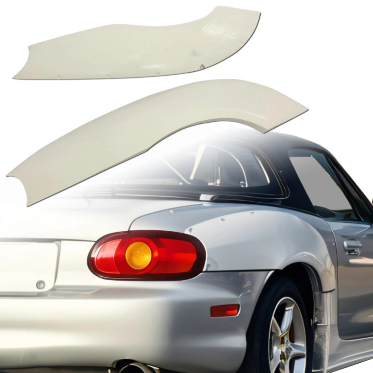 ModeloDrive FRP RAME Wide Body 35mm Fenders (rear) > Mazda Miata (NB) 1998-2005 - image 1