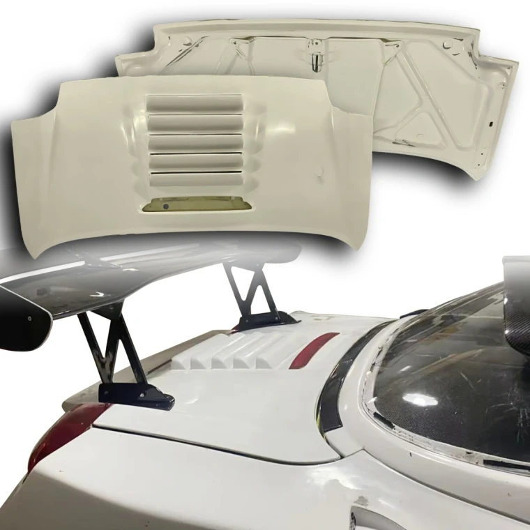 FRP GT3 Decklid Engine Lid (rear) > Toyota MRS MR2 Spyder 2000-2005 - image 1
