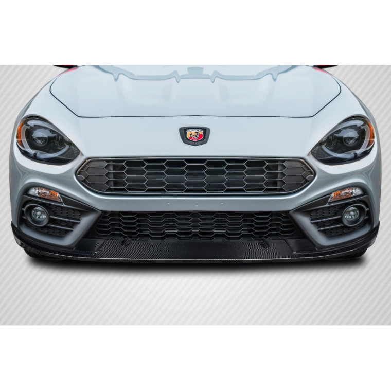 2017-2020 Fiat 124 Spider Carbon Creations Rezza Front Lip Spoiler Air Dam - 1 Piece - image 1