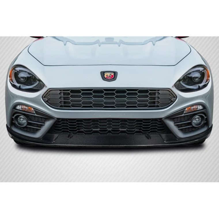 2017-2020 Fiat 124 Spider Rezza Carbon Fiber Front Lip - image 1