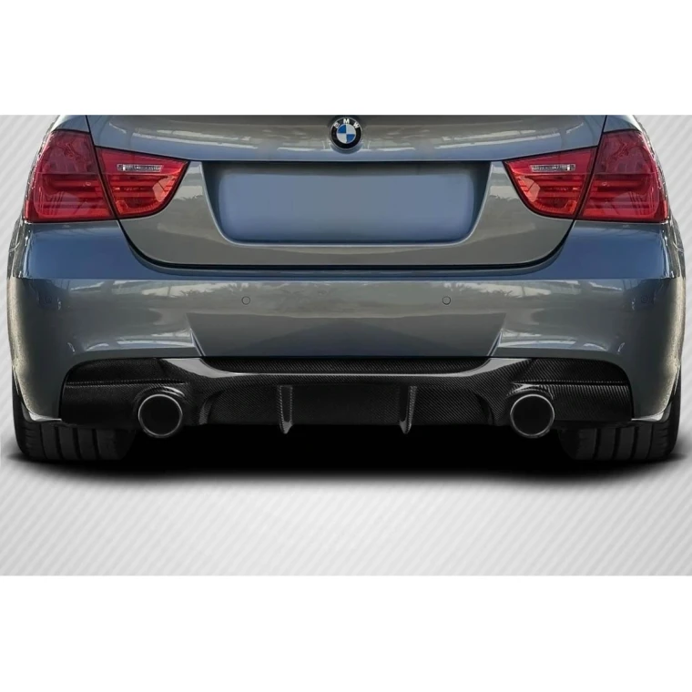 2008-2013 BMW M3 PTG Type Carbon Fiber Rear Lip - image 1