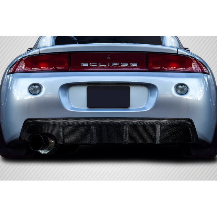 1997-1999 Mitsubishi Eclipse Cartwercs Rear Diffuser - 1 Piece - image 1