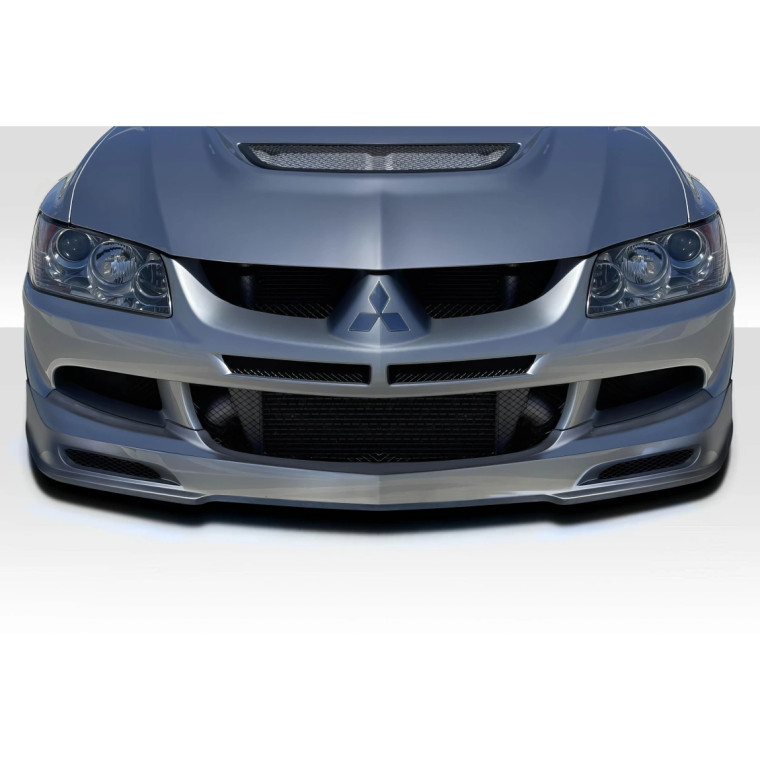 2003-2005 Mitsubishi Lancer Evolution 8 9 Racer X Front Lip Spoiler Air Dam - 1 Piece - image 1