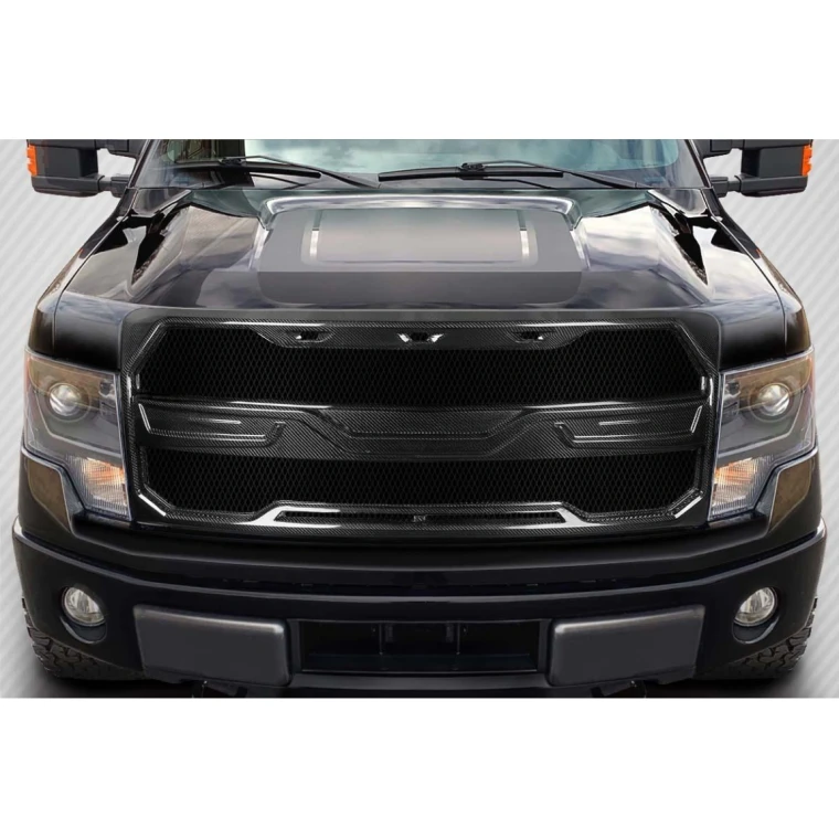 2009-2014 Ford F150 Rage Carbon Fiber Grille - image 1