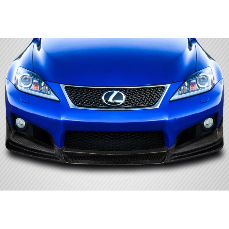 2008-2014 Lexus IS-F Carbon Creations C1 Front Lip Spoiler Air Dam - 1 Piece - image 1