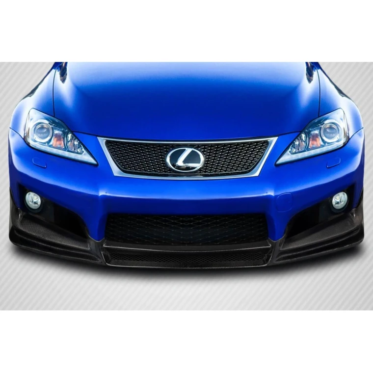 2008-2014 Lexus IS-F C1 Carbon Fiber Front Lip - image 1