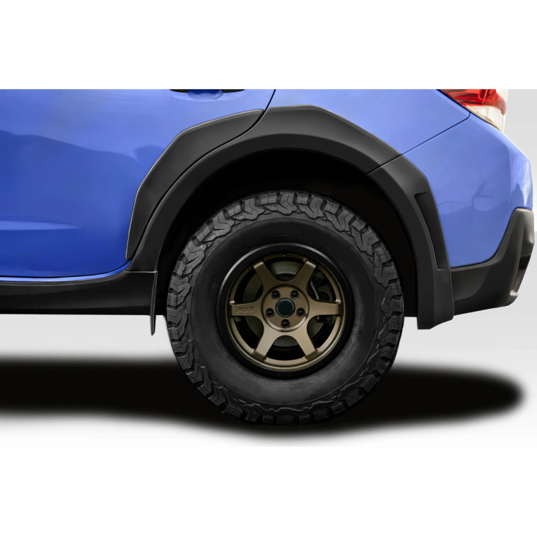 2018-2023 Subaru Crosstrek Duraflex Speedtrail Rear Fender Flares - 8 Pieces - image 1