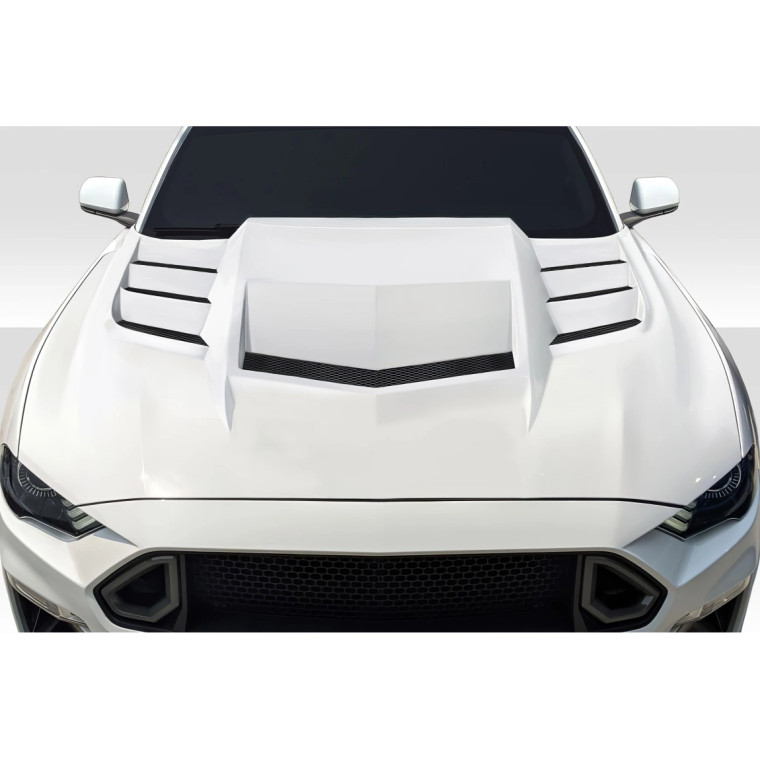 2018-2023 Ford Mustang Interceptor Hood - 1 Piece - image 1
