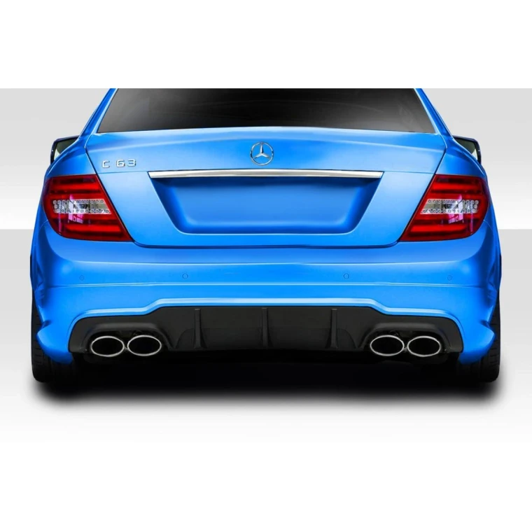 2012-2014 Mercedes C Class C63 Look Rear Lip - image 1