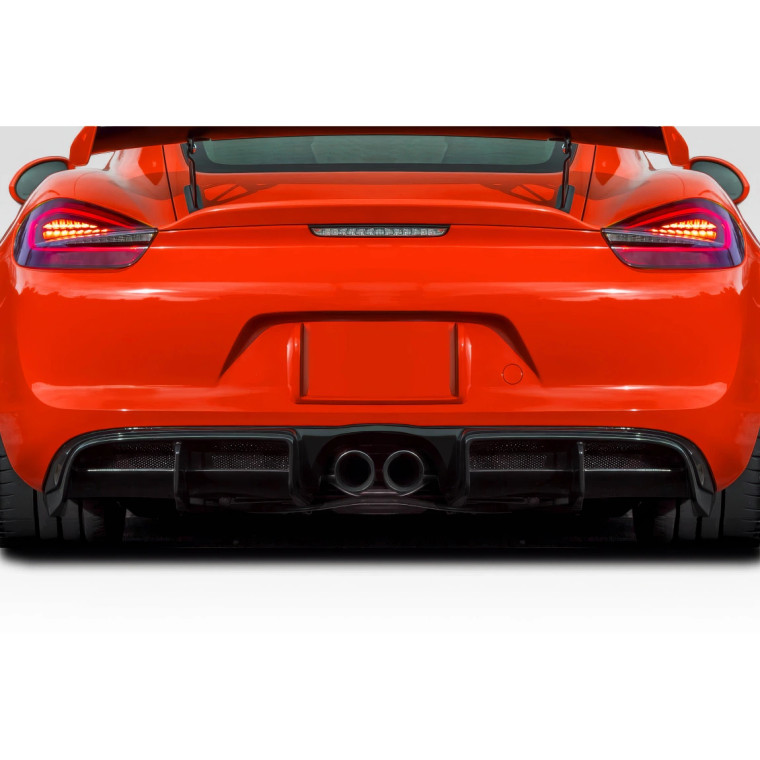 2013-2016 Porsche Cayman GT4 981 AF-1 Rear Diffuser ( GFK ) - 1 Piece - image 1