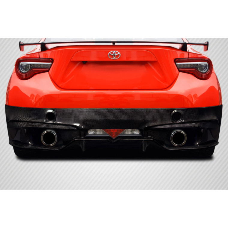 2013-2020 Scion FR-S Toyota 86 BRZ TD3000 V2 Rear Diffuser - 1 Piece (S) - image 1