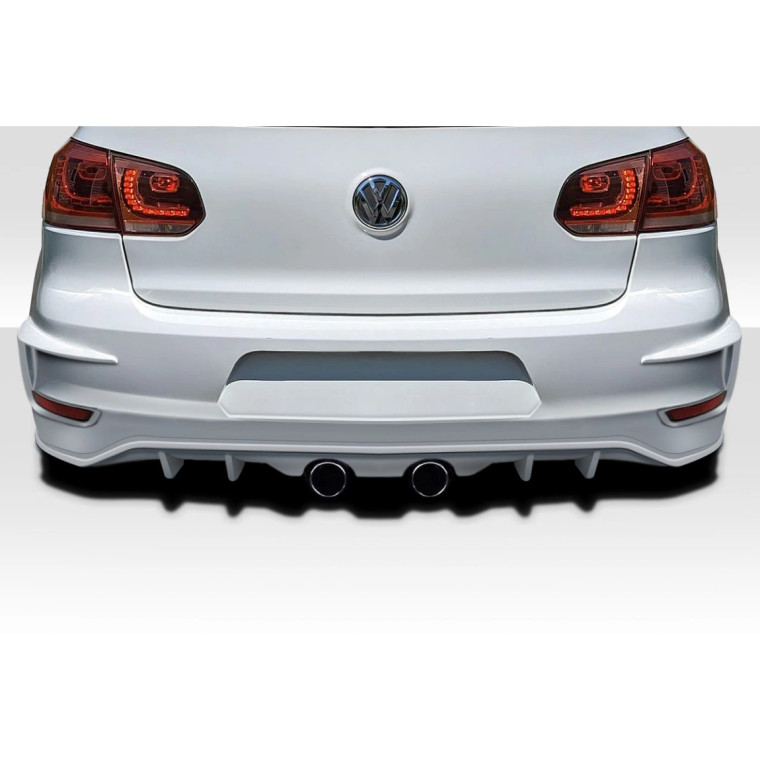 2010-2014 Volkswagen Golf GTI R400 Look Rear Bumper - 1 Piece - image 1
