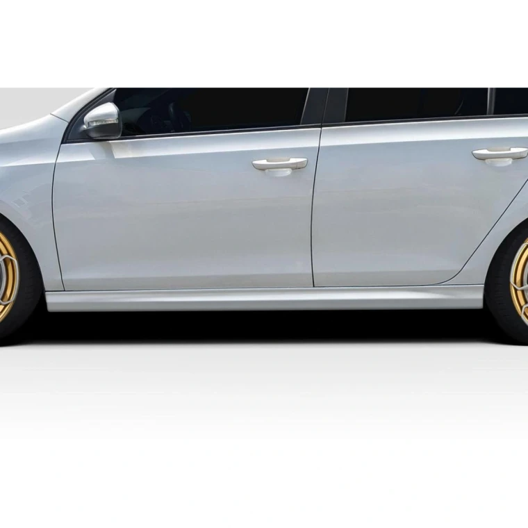 2010-2014 Volkswagen Golf GTI Rabbet Side Skirts -2 Piece - image 1