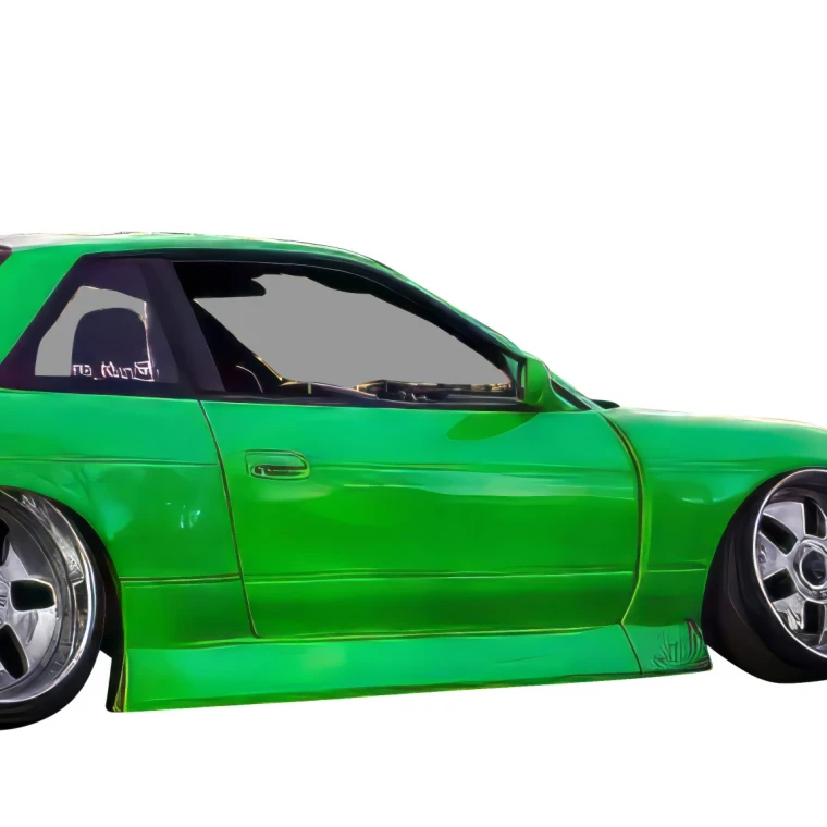 FRP BSPO Blister Wide Body Side Skirts > Nissan Silvia (S13) 1989-1994 > 2dr Coupe - image 1