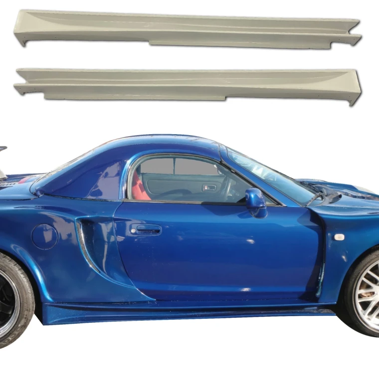 FRP WSPO GT Wide Body Side Skirts > Toyota MRS MR2 Spyder 2000-2005 - image 1