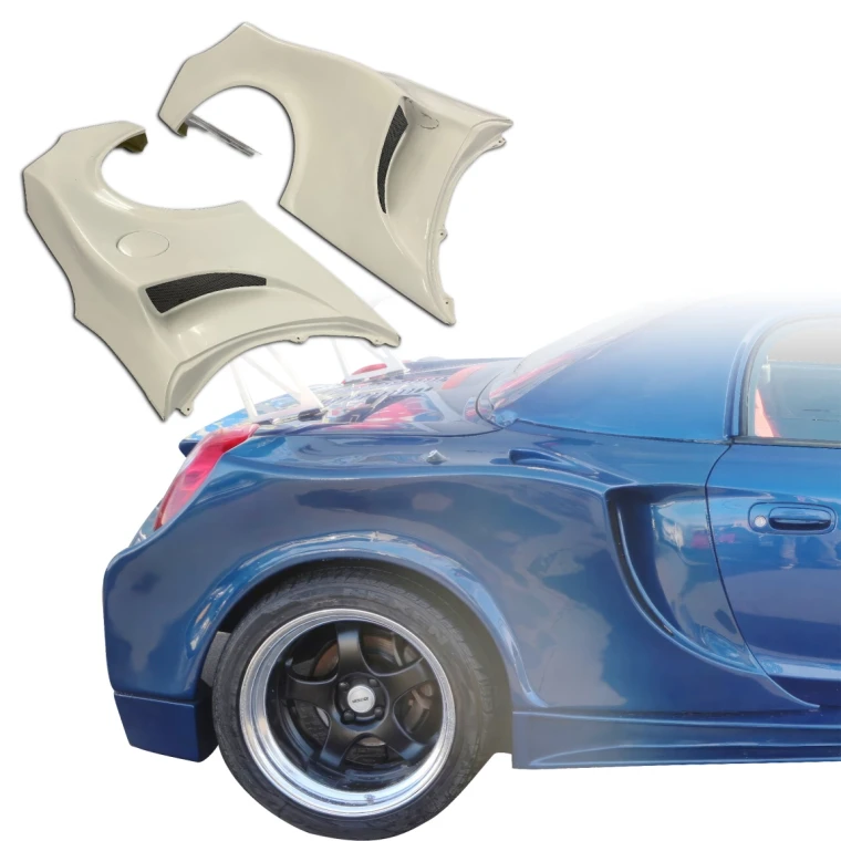 FRP WSPO GT Wide Body Fenders (rear) > Toyota MRS MR2 Spyder 2000-2005 - image 1