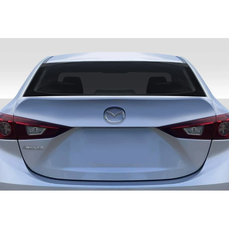 2014-2018 Mazda 3 Sedan Axial Rear Wing Spoiler - 1 Piece - image 1