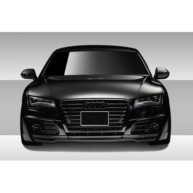 2012-2015 Audi A7 C7 Eros Version 1 Front Lip Under Air Dam Spoiler - 1 Piece - image 1