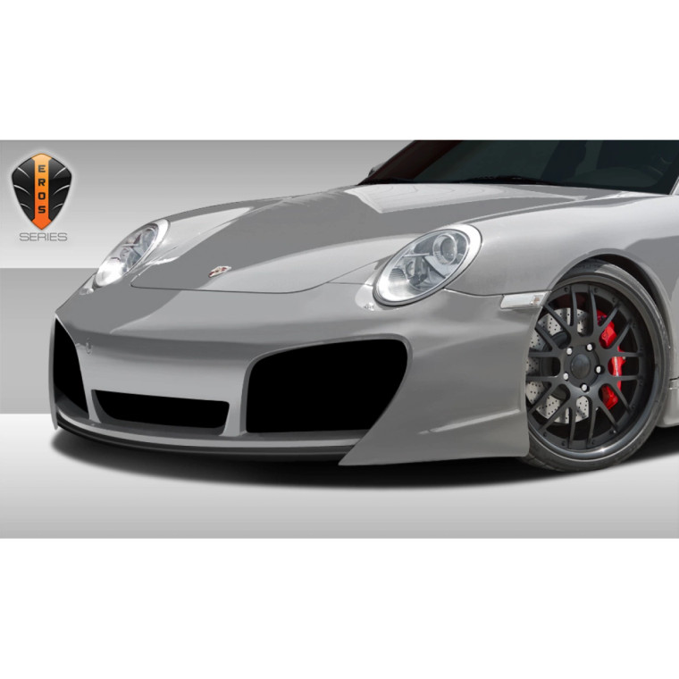 2005-2011 Porsche 911 Carrera 997 Eros Version 1 Front Lip Under Spoiler Air Dam - 1 Piece (S) - image 1