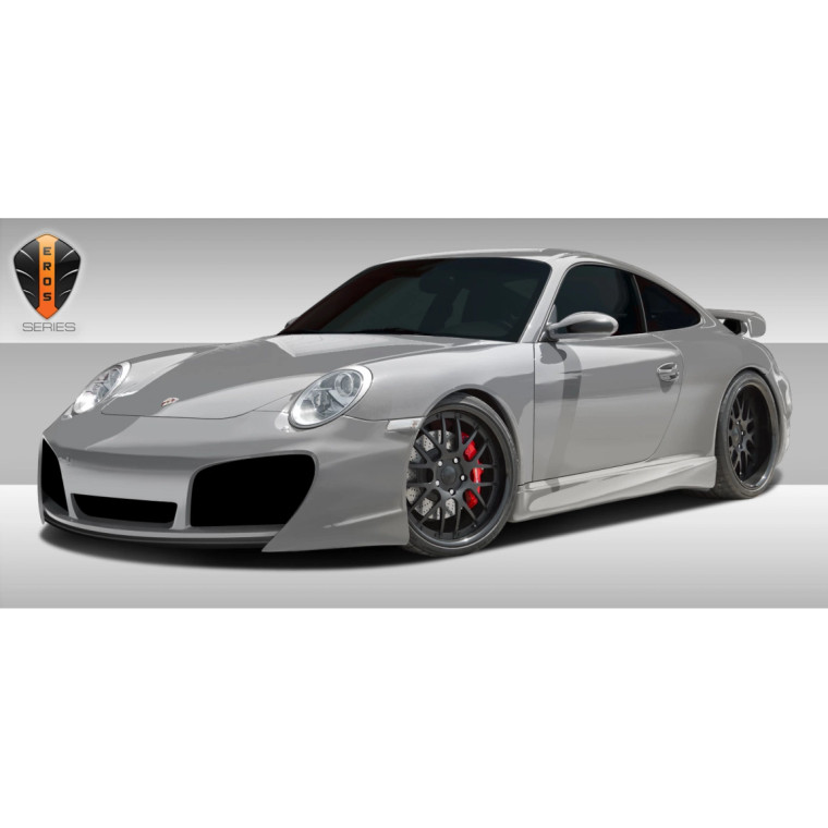 2005-2011 Porsche 911 Carrera 997 Eros Version 1 Front Bumper - 3 Piece - image 1