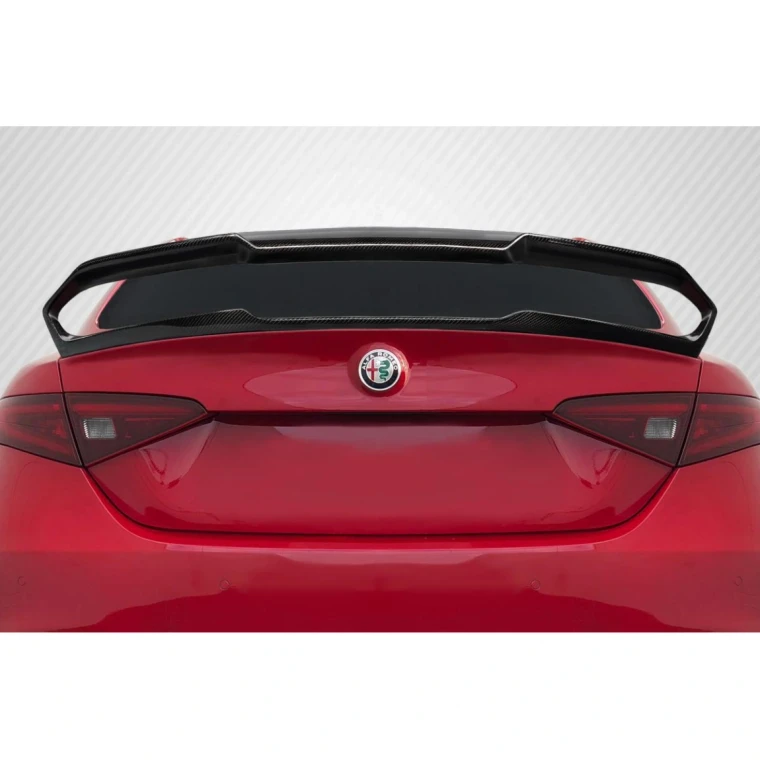 2017-2025 Alfa Romeo Giulia GTA Look Carbon Fiber Rear Wing - image 1