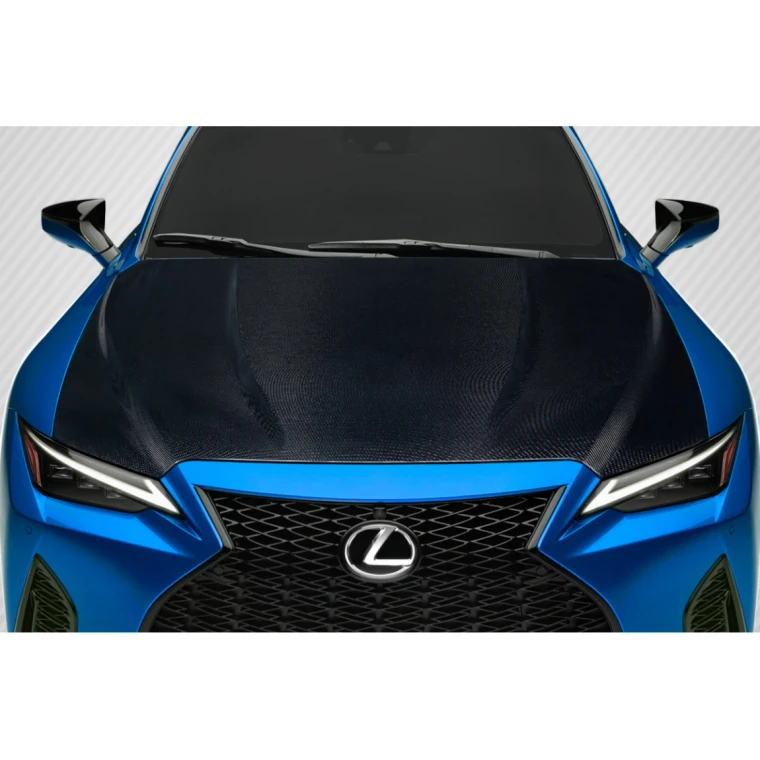 2021-2025 Lexus IS OEM Look Carbon Fiber Hood - image 1