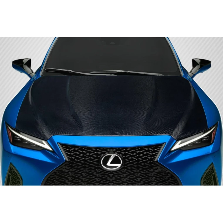 2021-2025 Lexus IS OEM Look Carbon Fiber Hood - image 1