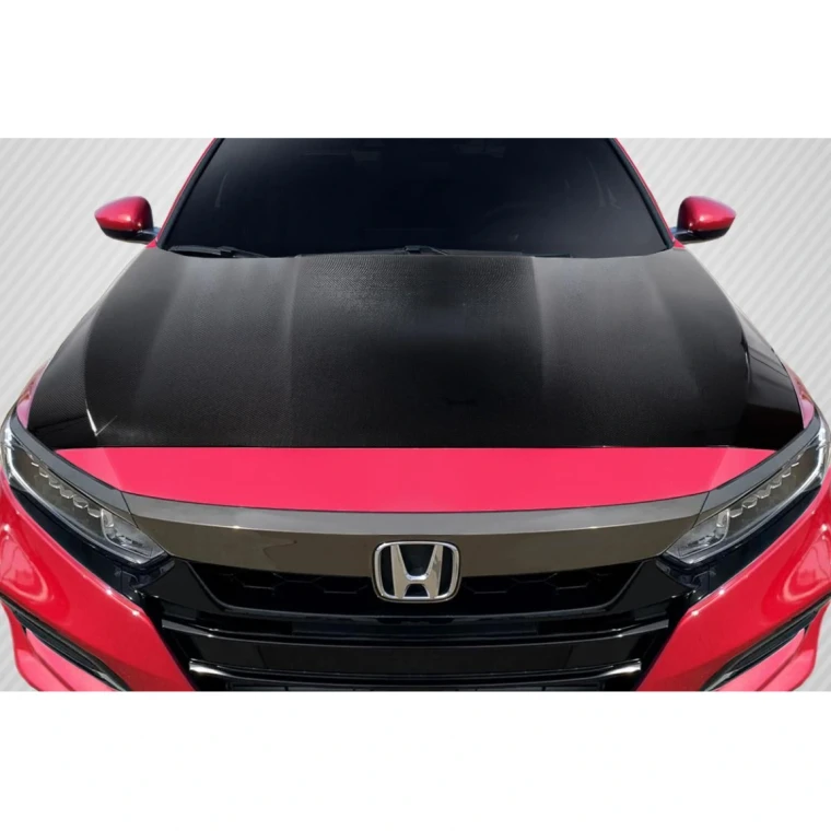 2018-2022 Honda Accord OEM Look Carbon Fiber Hood - image 1