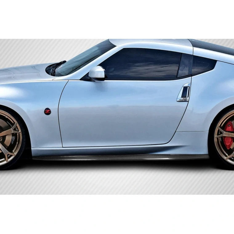 2009-2020 Nissan 370Z TurboT Carbon Fiber Side Skirts - image 1