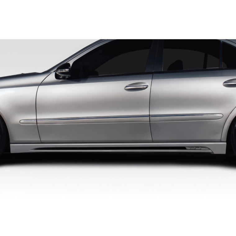 2003-2009 Mercedes Benz E Class W211 Duraflex Aiming Side Skirt Rocker Panels - 2 Pieces - image 1