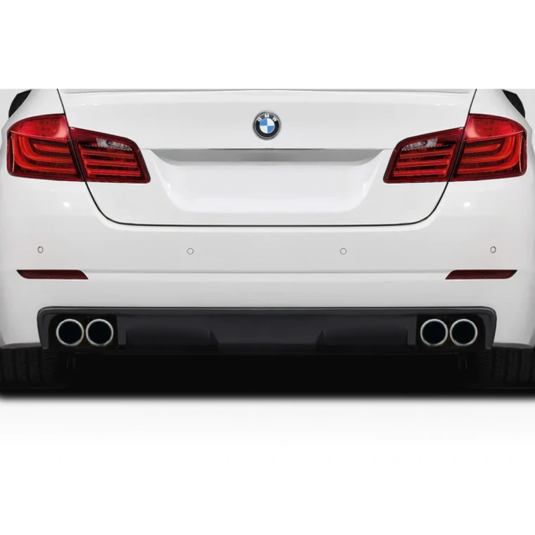 2011-2016 BMW 5 Series F10 4DR Wave Rear Diffuser - 1 Piece - image 1