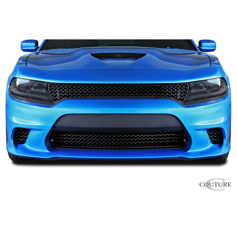 2015-2021 Dodge Charger Couture Polyurethane Hellcat Look Front Bumper - 1 Piece - image 1