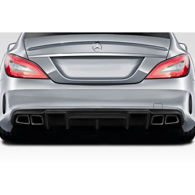 2012-2018 Mercedes W218 CLS63 Heaves Rear Diffuser - 1 Piece - image 1