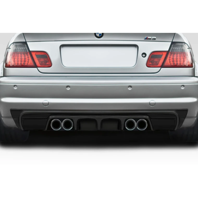 2000-2006 BMW 3 Series M3 E46 2DR GT Tune Rear Diffuser- 1 Piece - image 1