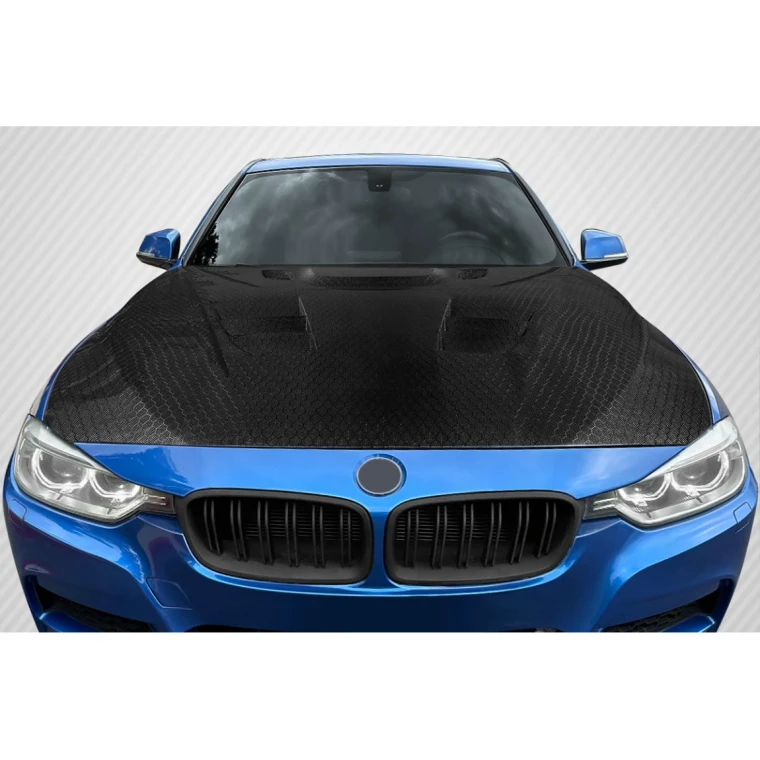 2012-2018 BMW 3 Series F30 / 2014-2020 4 Series F32 Geo6ix DriTech Eros Version 1 Hood - 1 Piece - image 1