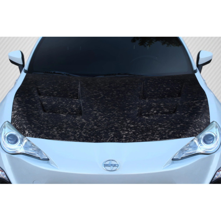 2013-2020 Scion FR-S Toyota 86 Subaru BRZ Carbon Creations AeroForge Dritech 86-R Hood - 1 Piece - image 1