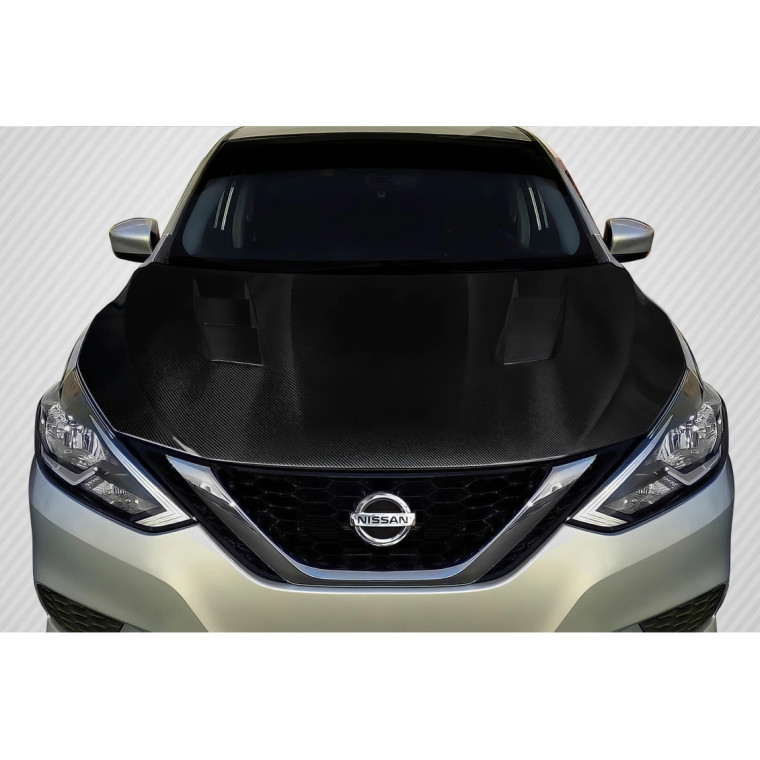 2016-2019 Nissan Sentra JS Hood - 1 Piece - image 1