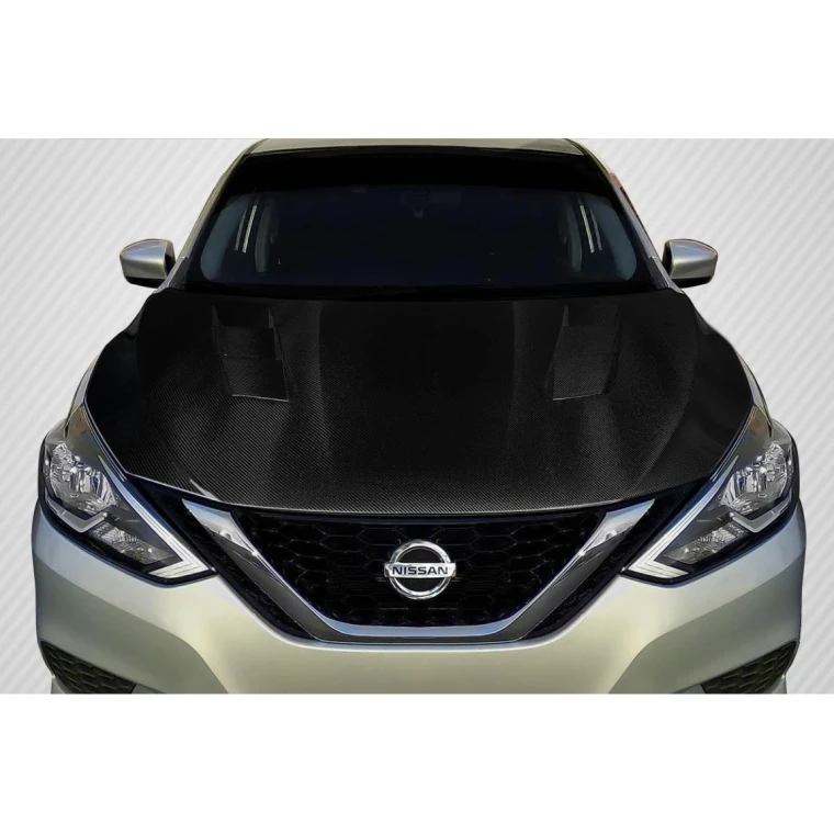 2017-2019 Nissan Sentra JS Hood - 1 Piece - image 1