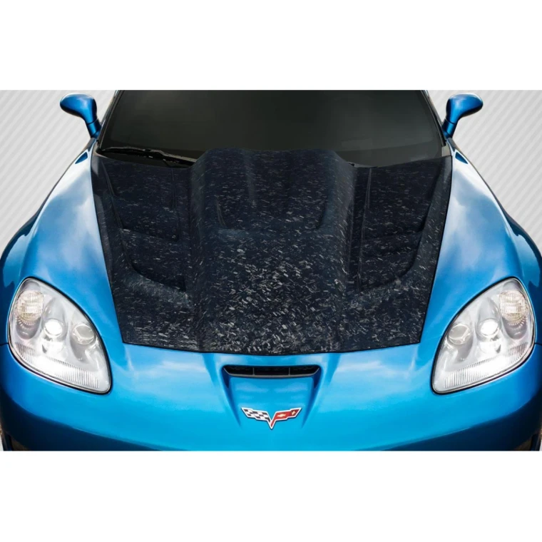 2005-2013 Chevrolet Corvette ZR Edition 2 Carbon Fiber Hood - image 1