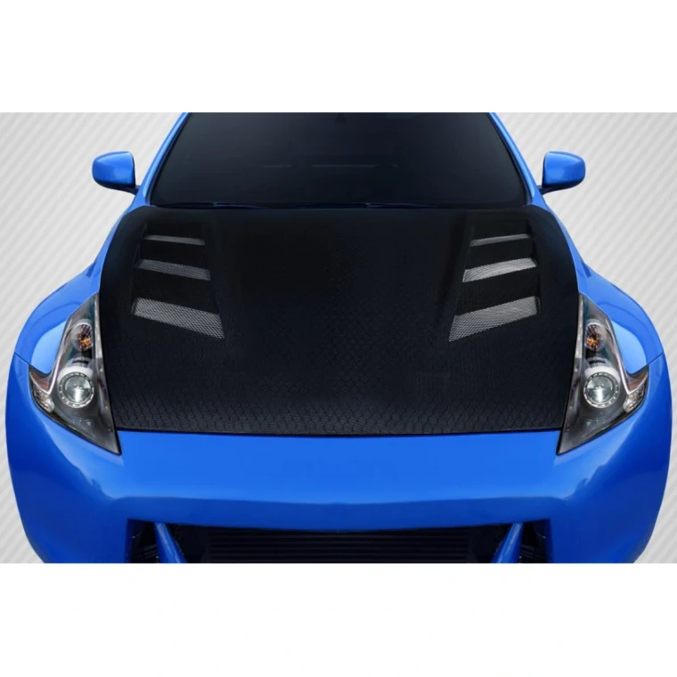 2009-2020 Nissan 370Z AM-S Carbon Fiber Hood - image 1