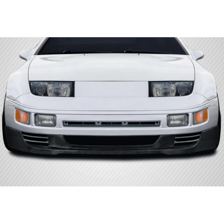 1990-1996 Nissan 300ZX Turbo T Carbon Fiber Front Lip - image 1
